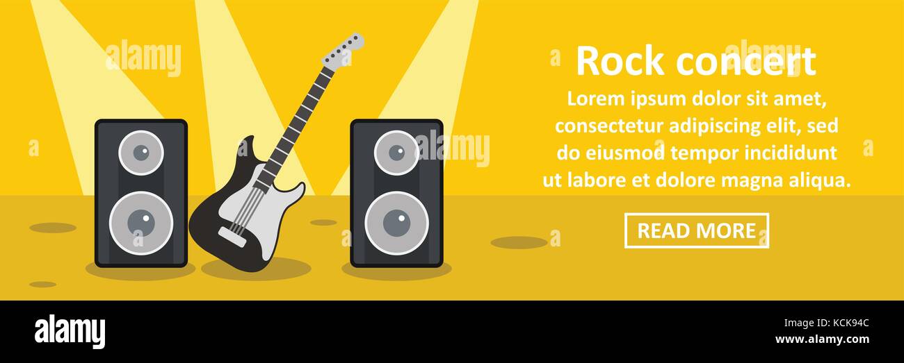 concierto-de-rock-banner-concepto-horizontal-kck94c